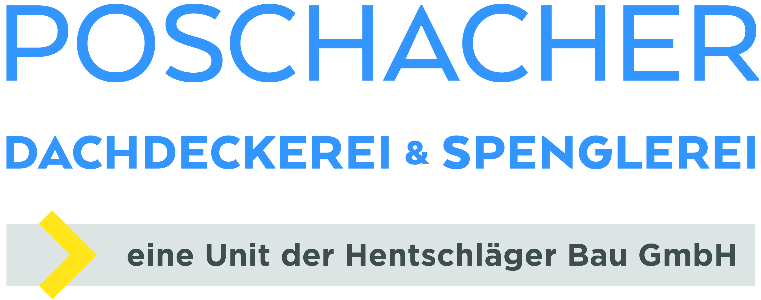 Hentschlaeger Logo DachdeckereiSpenglerei DRUCK